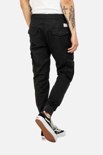 Pantalon Reell Reflex Rib Cargo Noir