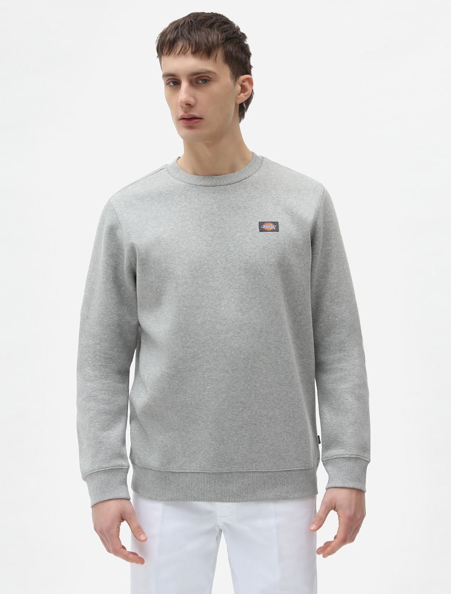 Sweat Col Rond Dickies Oakport Grey Melange