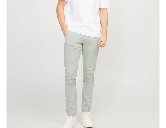 Pantalon Chino Jack & Jones JPSTMARCO BOWIE Vert Sauge