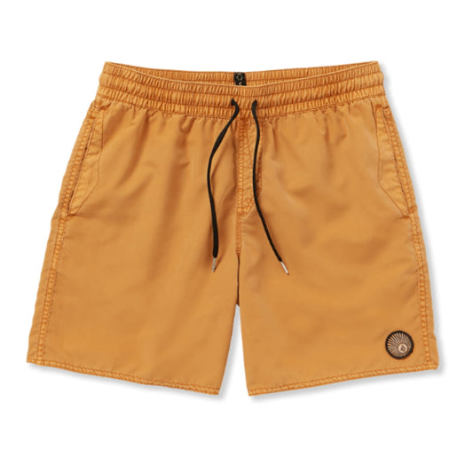 BOARDSHORT VOLCOM CENTER TRUNK 17’’ - GINGER BROWN