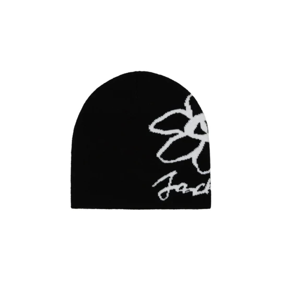 Bonnet Jacker Flower Vision Black - Team Short Beanie