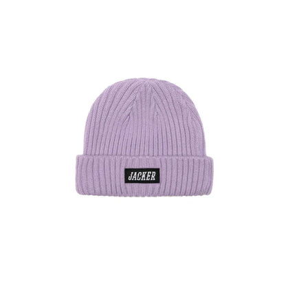 Bonnet Jacker Team Short Beanie Lavender - Black