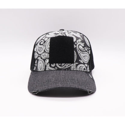 Casquette Scratchy’s Trucker Bandana White Jeans Black