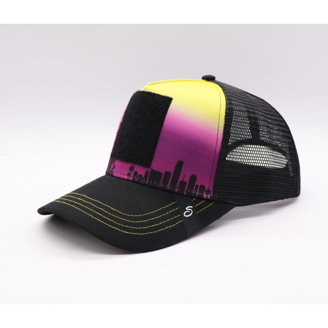 Casquette Scratchy’s Trucker Los Angeles Purple Black