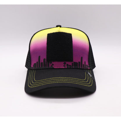 Casquette Scratchy’s Trucker Los Angeles Purple Black