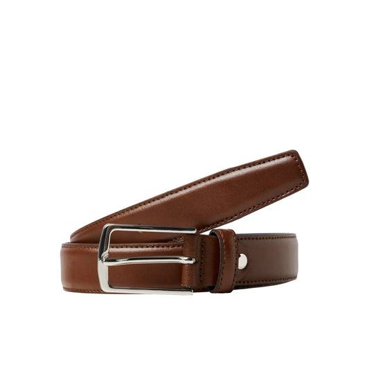 Ceinture Jack & Jones JACCHRISTOPHER Cognac Normal Buckle