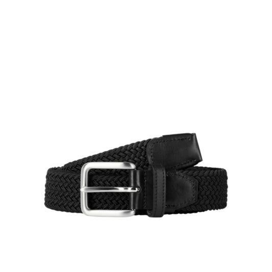 Ceinture Tressé Jack & Jones JACSPRING Woven Black