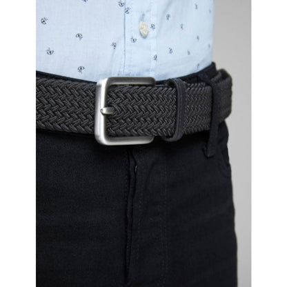 Ceinture Tressé Jack & Jones JACSPRING Woven Black