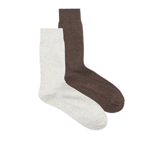 Chaussettes Jack & Jones Premium 2Pack Light Grey Chocolate