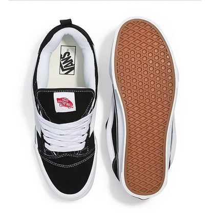 Chaussure Vans Kids Knu Skool Black & White - Insidshop.com