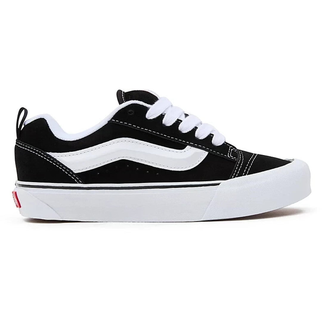 Chaussure Vans Kids Knu Skool Black & White - Insidshop.com