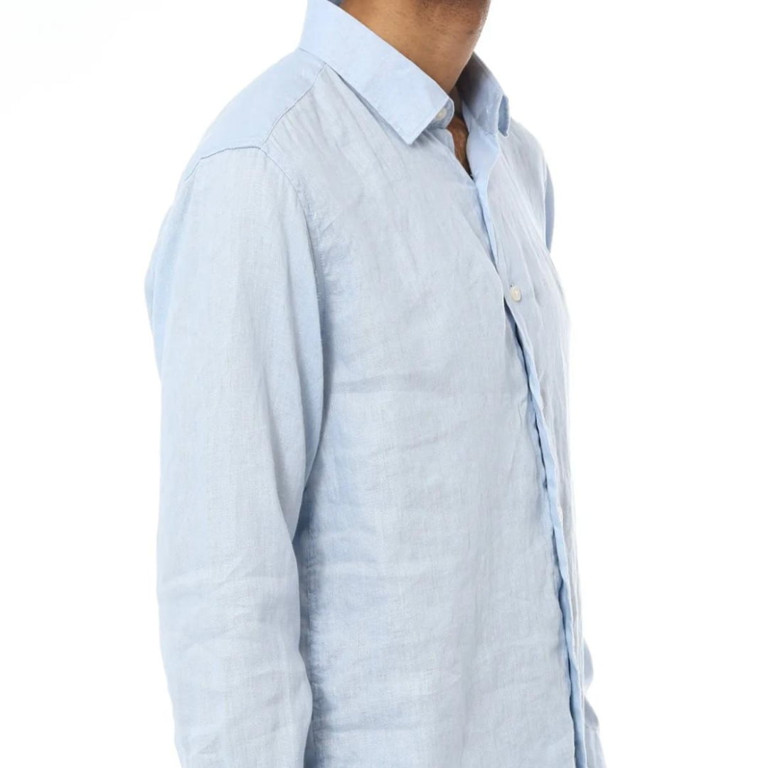 Chemise en Lin Noos Bleu Ciel - Insidshop.com