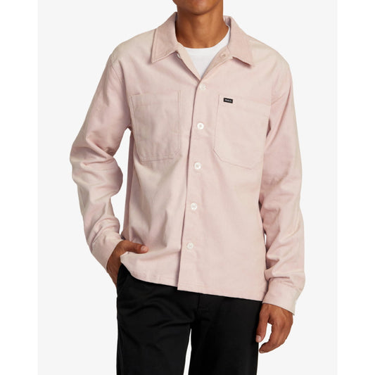 Chemise RVCA Americana Corduroy Pale Mauve - Rvca