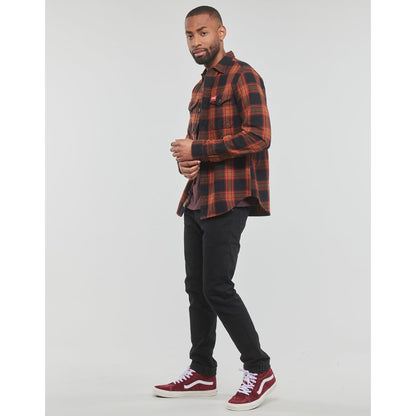 CHEMISE SUPERDRY ROUGE ET MARINE COTTON WORKER CHECK -