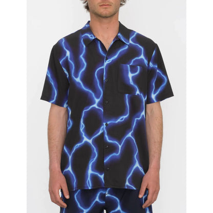 CHEMISE VOLCOM TRAVIS SPINKS - BLACK - Chemise Volcom