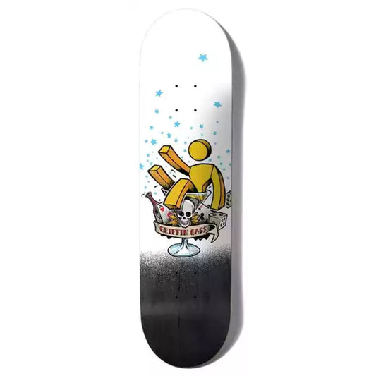 Deck de Skateboard Girl Gass Mans Ruin 8.25’ - White