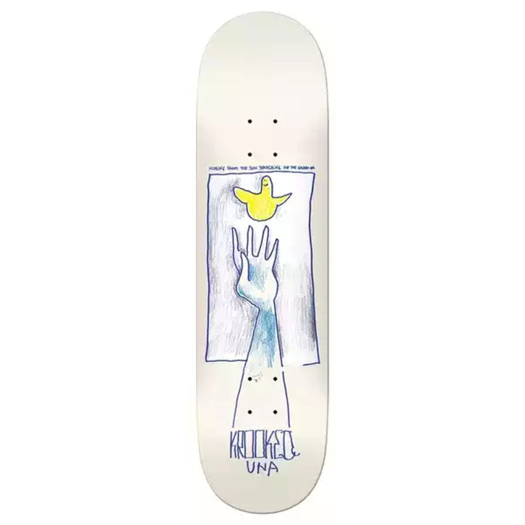 Deck de Skateboard Krooked UNA Golden 8.28’ - Insidshop.com