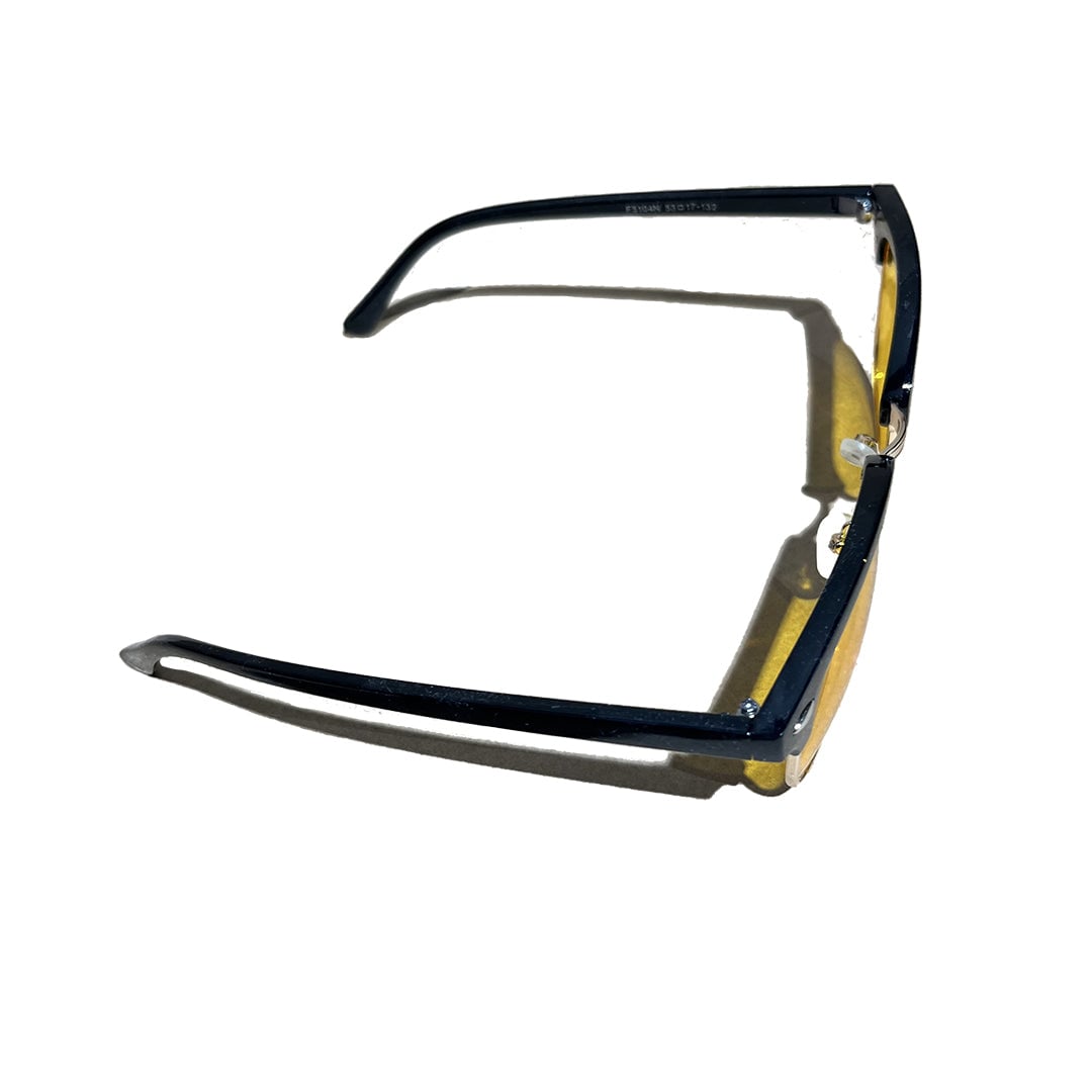 Lunettes de Soleil Insidshop F5104N - Noir/Jaune - De F5104n