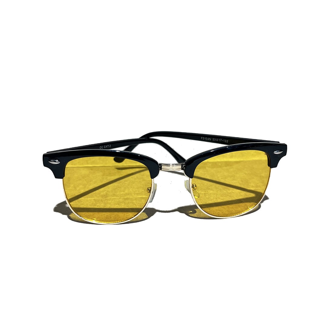 Lunettes de Soleil Insidshop F5104N - Noir/Jaune - De F5104n