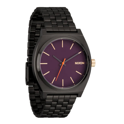 Montre Nixon Time Teller Gunmetal Blackberry Gold - Unique