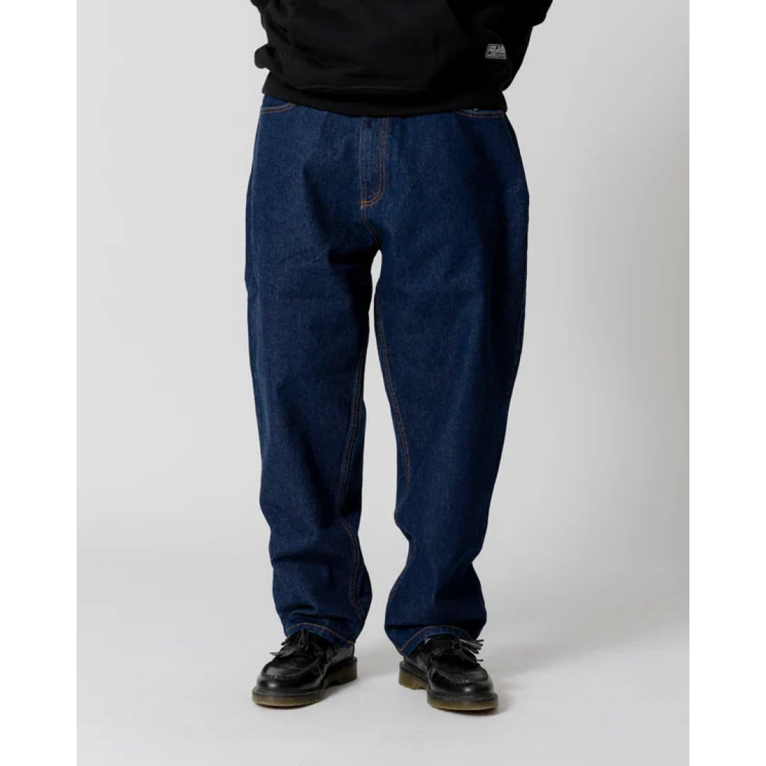 Pantalon Jacker Big Pharma Raw Blue - Insidshop.com