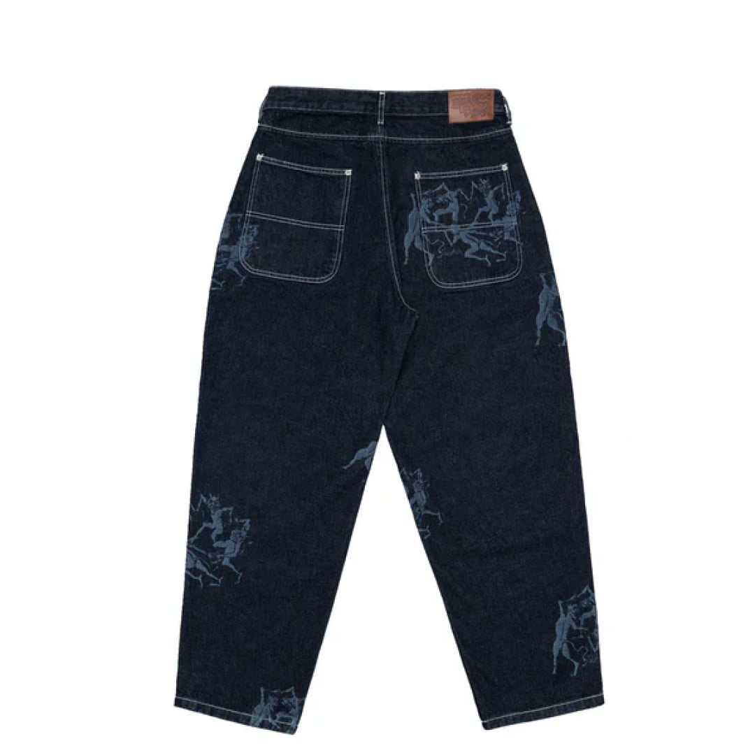 Pantalon Jacker Devils Dance Baggy Denim AOP - Aop