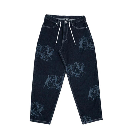 Pantalon Jacker Devils Dance Baggy Denim AOP - Aop