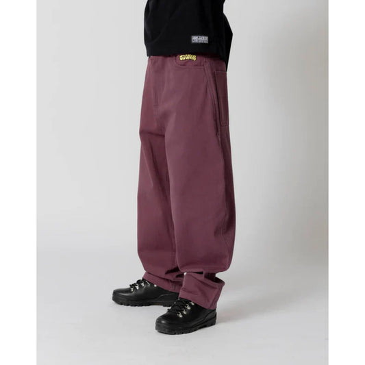 Pantalon Jacker Flop Twill Baggy Purple - Insidshop.com