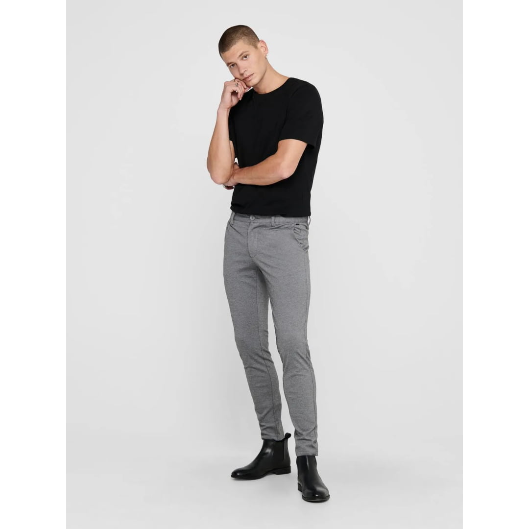 Pantalon Only&Sons Onsmark Slim GW 0209 Médium Grey