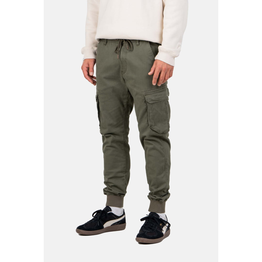 Pantalon Reell Reflex Rib Cargo Olive - reell reflex loose