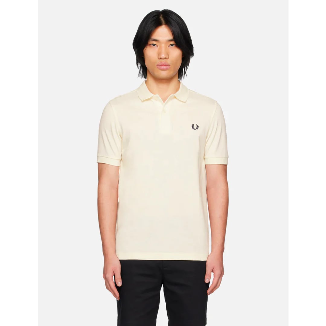 Polo Fred Perry Plain Ecru - Insidshop.com