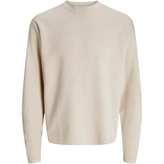 Pull Jack & Jones JJEURBAN Knit Crew Neck Moonbeam