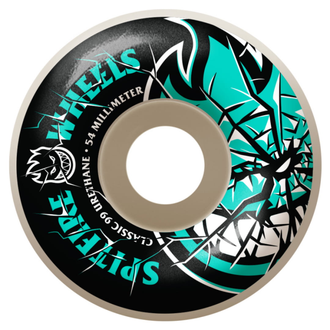 Roues SPITFIRE 54MM Shattered Bighead White 99D - Spitfire