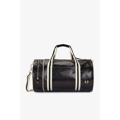 Sac de Sport Fred Perry Classic Barrel Black Ecru - O/S