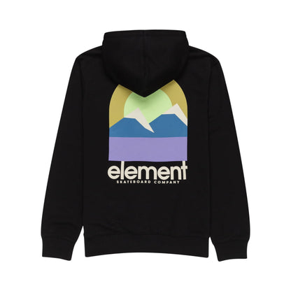 Sweat à Capuche Element Halo Flint Black - Insidshop.com