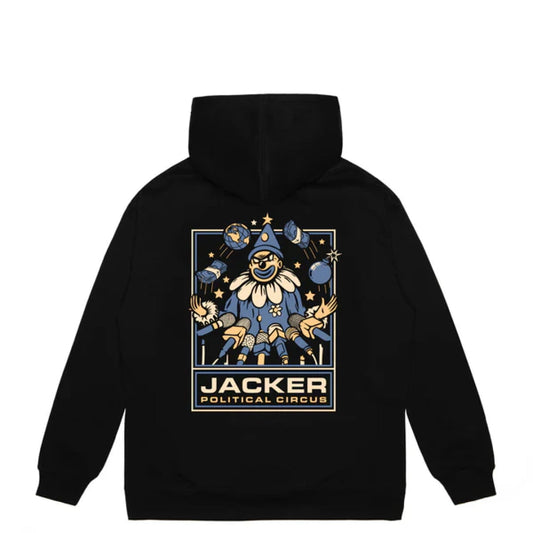 Sweat à Capuche Jacker Political Circus Black