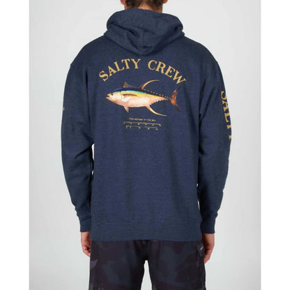 Sweat à Capuche Salty Crew Ahi Mount Navy Heather