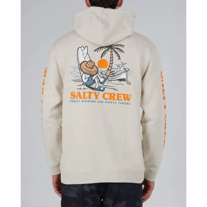 Sweat à Capuche Salty Crew Siesta Fleece Bone