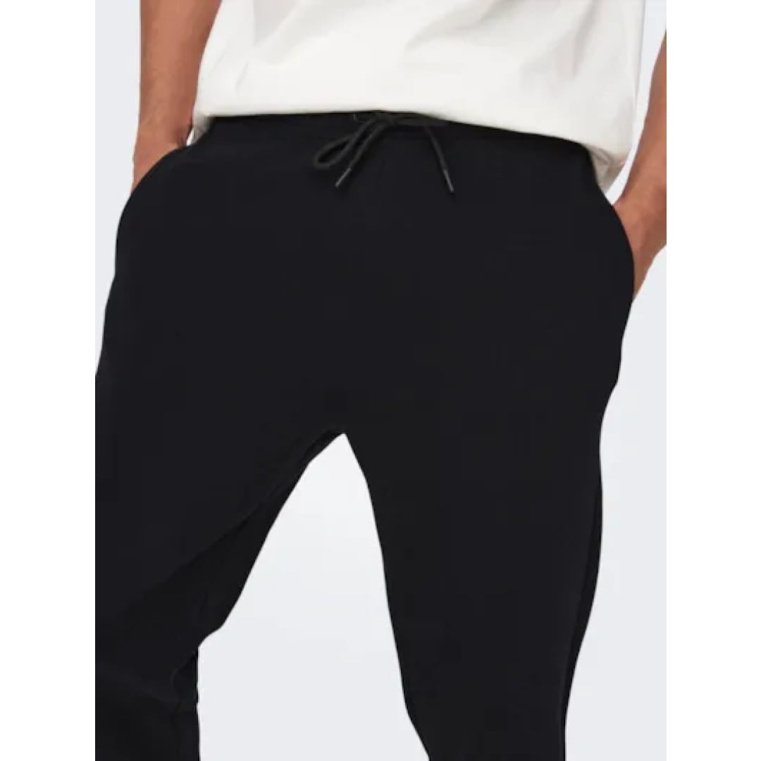 Sweatpant Only & Sons Onsceres All Black - Insidshop.com