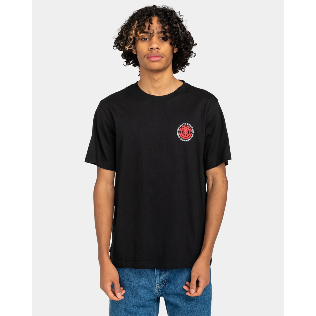 T-shirt Element Seal BP SS Flint Black - Bp Ss