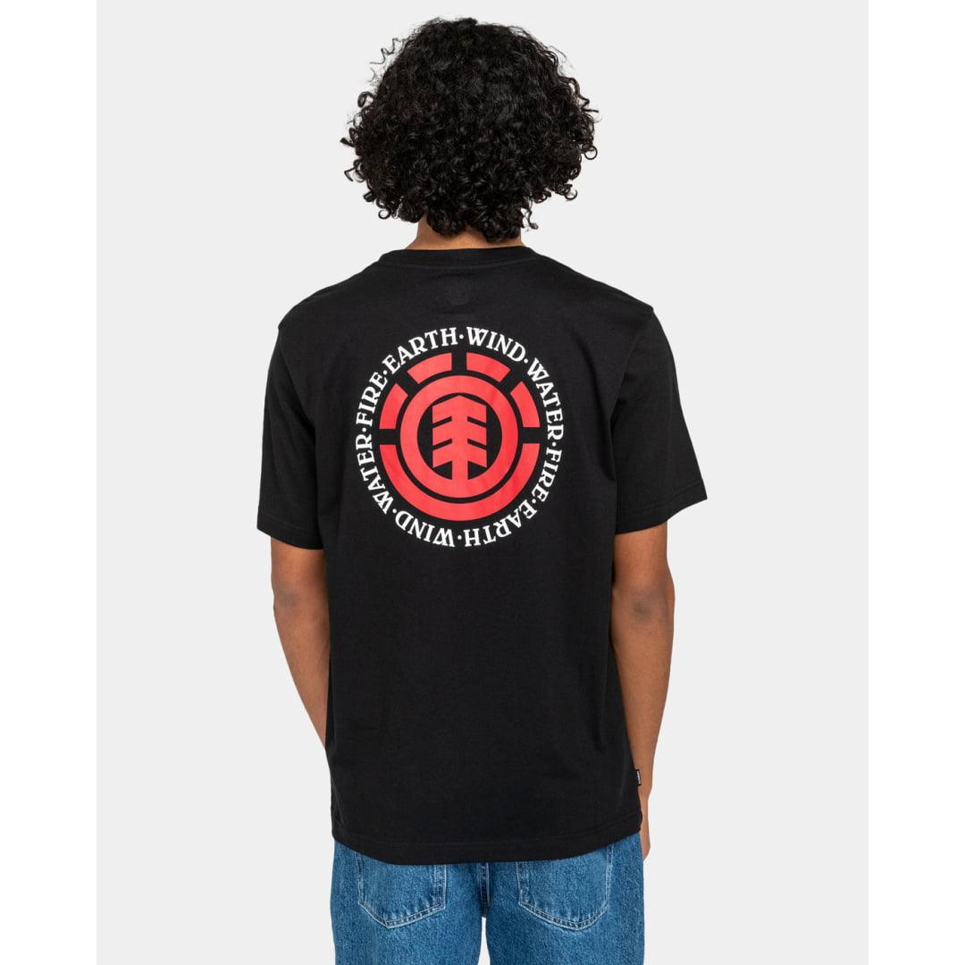 T-shirt Element Seal BP SS Flint Black - Bp Ss