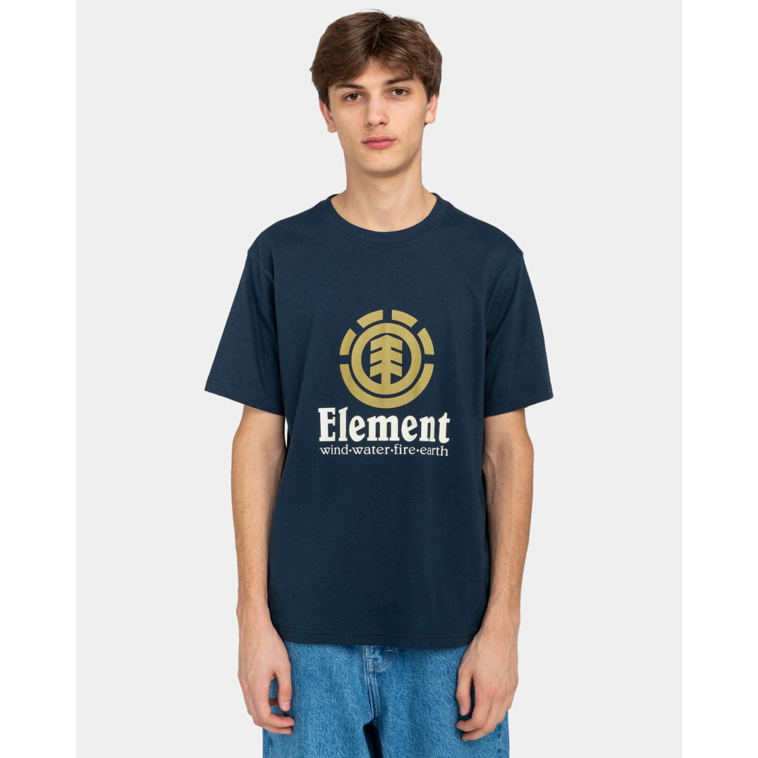 T-shirt Element Vertical SS Eclipse Navy - Ss