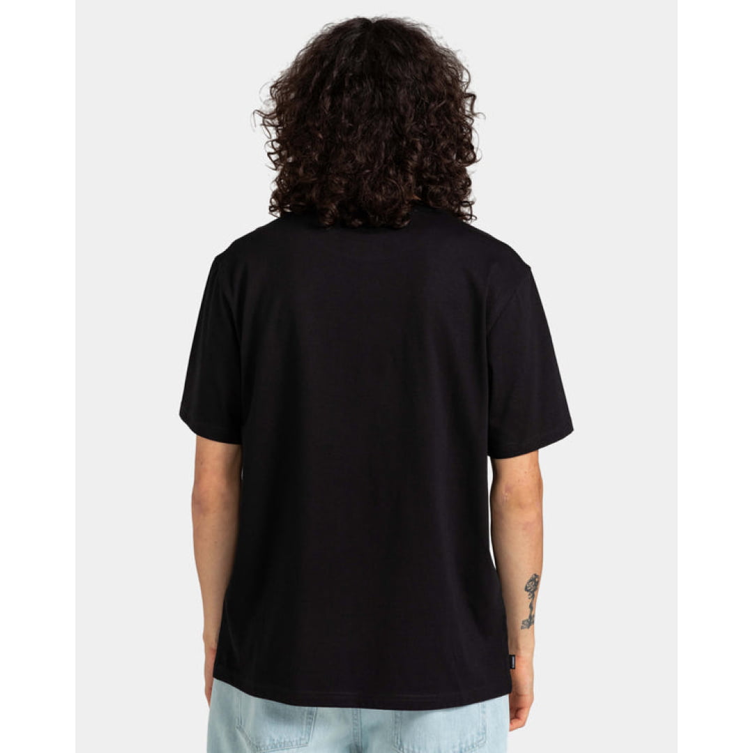 T-shirt Element Vertical SS Flint Black - Ss - Insidshop.com