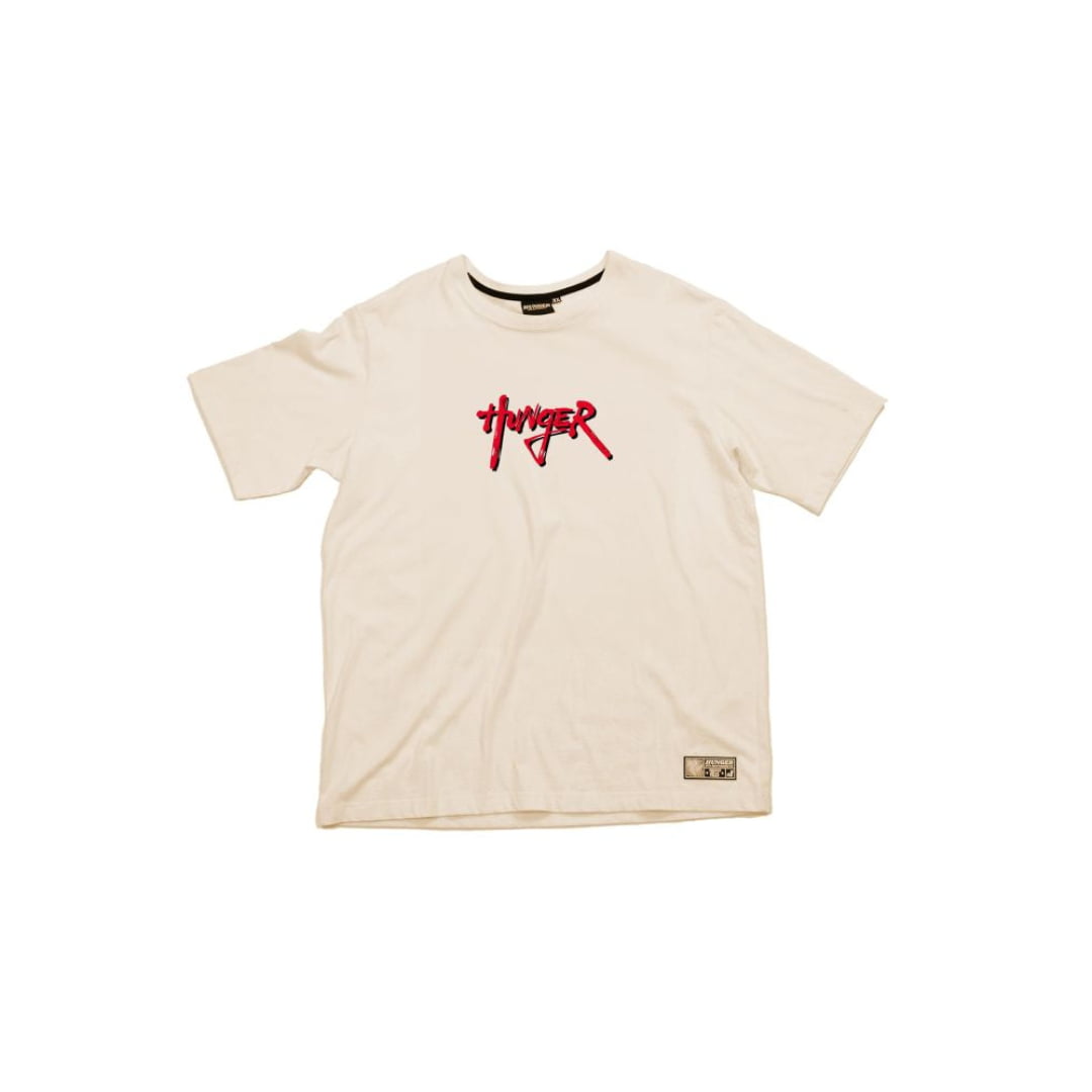 T-shirt Hunger Cops Beige - Insidshop.com