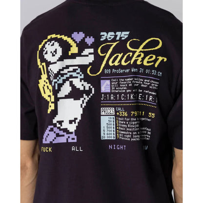 T-shirt Jacker 3615 Purple - Insidshop.com