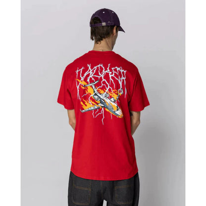 T-shirt Jacker Crash Red - Insidshop.com