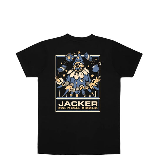 T-shirt Jacker Political Circus Black - Insidshop.com