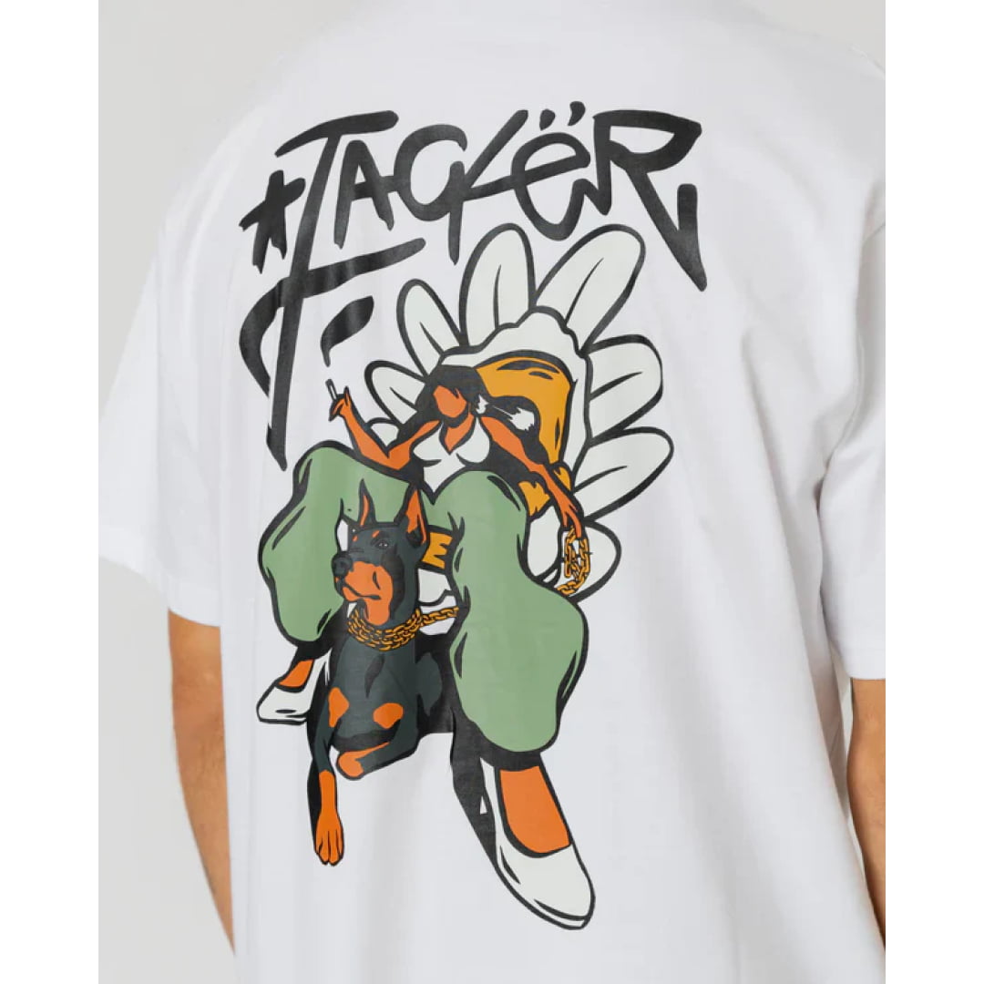 T-shirt Jacker Queen J White - j - Insidshop.com