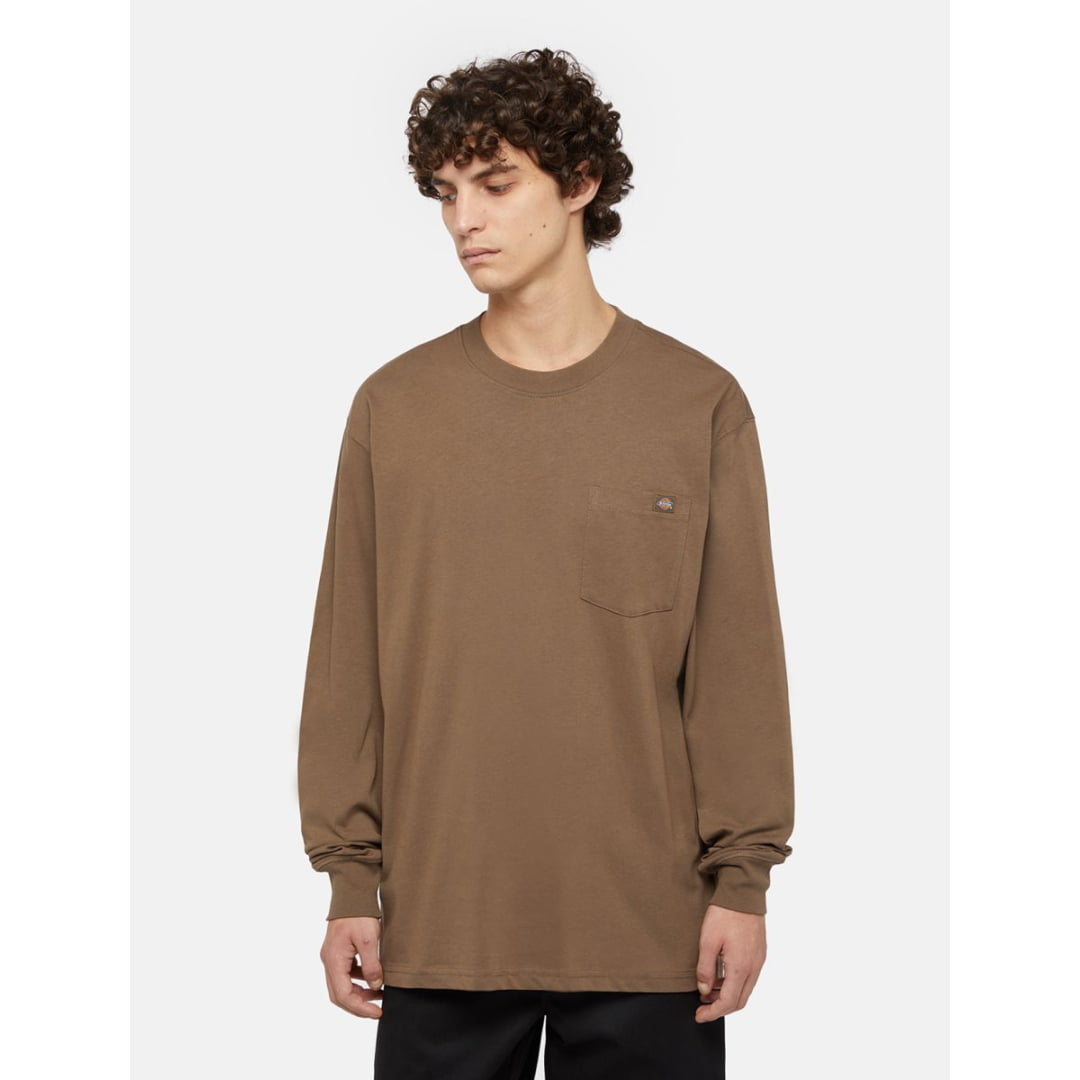 T-shirt LS Dickies Luray Pocket Mushroom - Ls