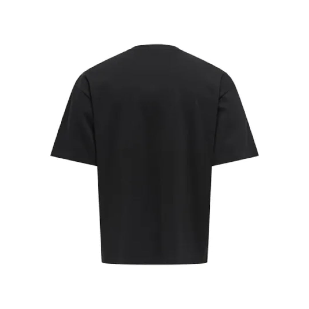 T-shirt Only & Sons Onscaspian Airflex Aut SS Black - Ss